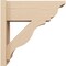 Ekena Millwork 7 1/2-in W x 18-in D x 18-in H Funston Trad Rough Cedar Woodgrain TimberThane Outlooker, Primed Tan OUTUR075X18X18FST04RCPR - alternate 4